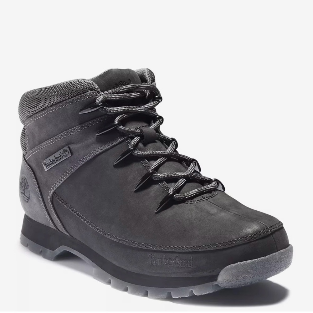 Timberland Black and Gray Hiking Boots Waterproof Durable A1KAC
